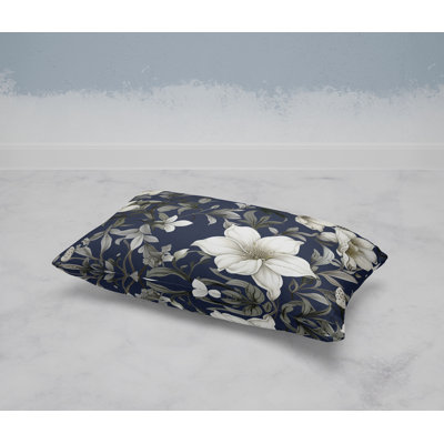 Petal Perfection  Rectangular Throw Pillow
