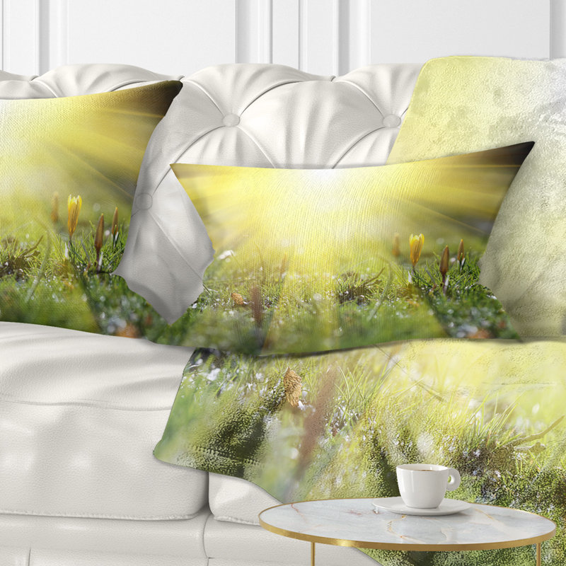 Coussin Bright, Rectangulaire, 12 po x 20 po