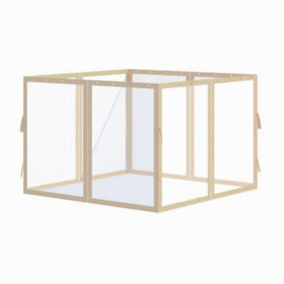 Moustiquaire de remplacement pour moustiquaire Gazebo