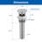 Single Hole Bathroom Faucet with Drain Assembly, Single Handle Bathroom Sink Faucet with Pop-up Drain Stopper-104345585