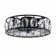 Arenijus 18" Caged Crystal Ceiling Fan with Remote Control and Light Kit Included