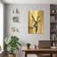 Art mural en métal doré 12 "x 16"-1023720550