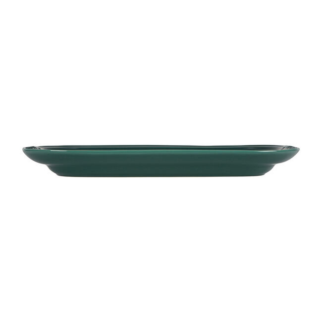 Artichaut Green Ceramic Rectangular Serving Tray