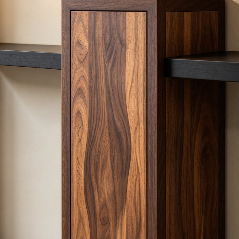 Console polyvalente simple en bois massif