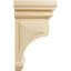 Support en bois / corbeau H 8 po x l 4 po x P 4,75 po-91261886