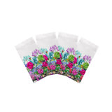 Pistils Large Bouquet Hemstitch 22" Linen/Cotton Napkin