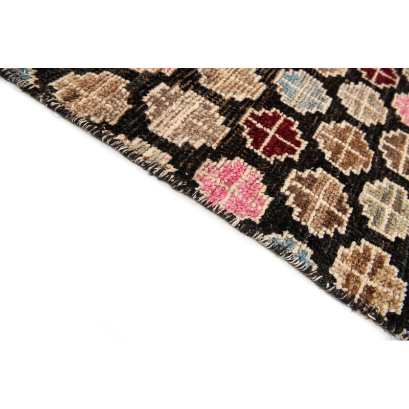 Tapis noir Indira