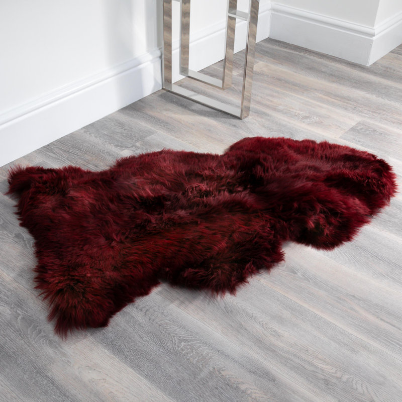 Omeara Solid Colour 120cm X 60cm Area Rug