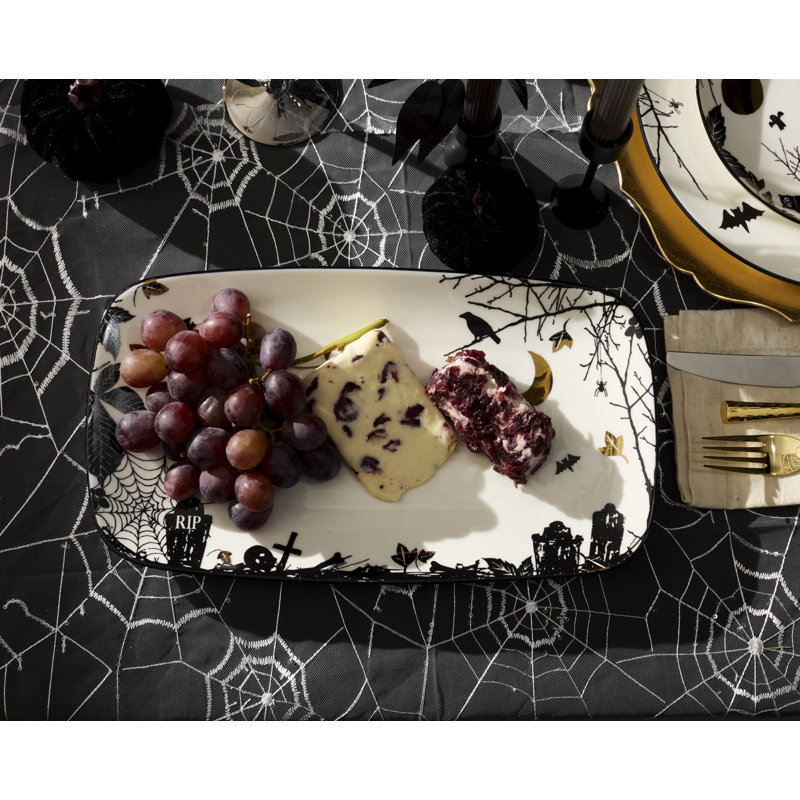Lenox Haunted Halloween Hors Doeuvres Tray