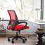 Siège de bureau ergonomique pivotant pour le bureau à domicile Soutien lombaire réglable, fonction de hauteur et d'inclinaison, conception confortable pour une productivité toute la journée-98598239