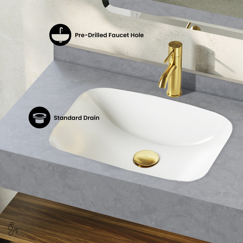 Meuble-lavabo mural 36 po Avancer en chêne naturel avec plateau en marbre noir Avancer, Chêne brun, Gris anthracite