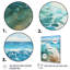 Tockington Beach Photo Oceanic Rhythms - Art mural de plage côtière pour le salon-1125187249-1125187254