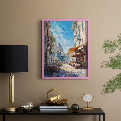 LANDSCAPES Series CCCLIX Framed Print - Solid Wood