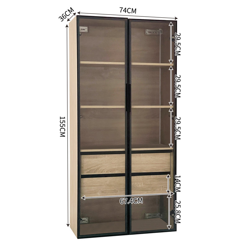 Faulkland Freestanding Linen Cabinet
