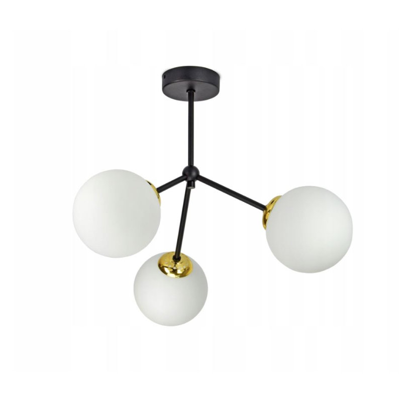 Glass Semi Flush Mount
