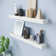 Array 24" W x 4" D Floating Shelves for Wall