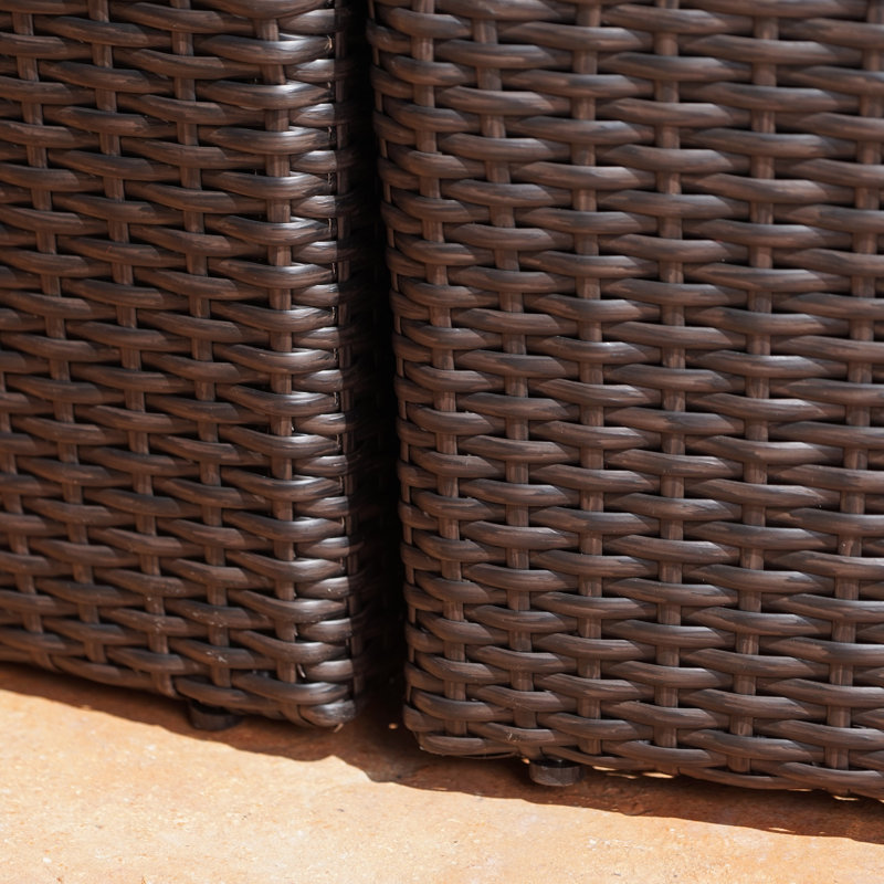 Ensemble de conversation modulaire avec coussins 4 pièces Avesta, Bleu marine