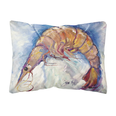Coussin intérieur/extérieur crevette