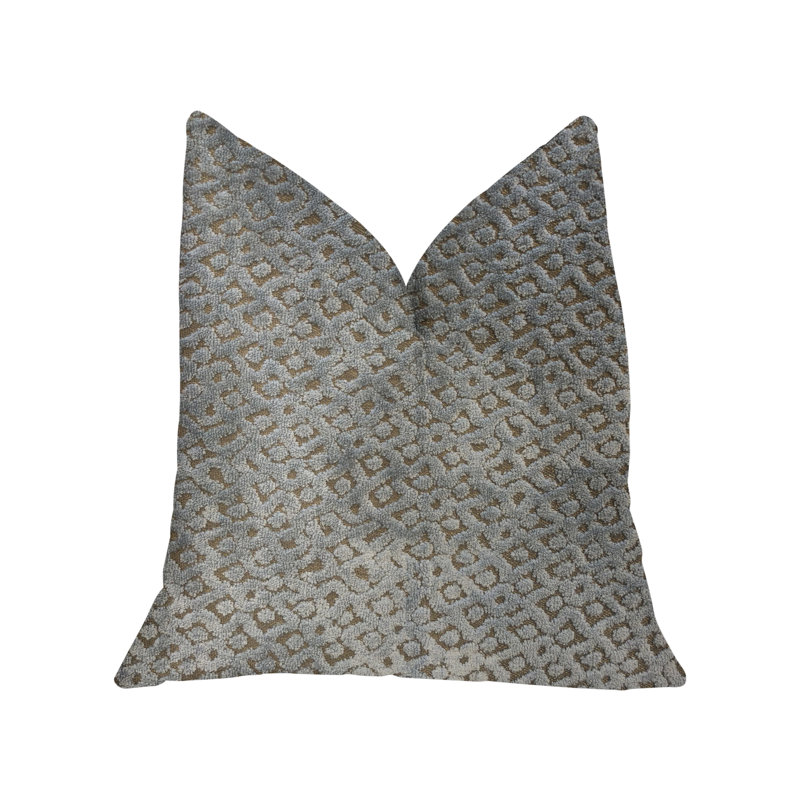 Housse et insert de coussin de luxe Metropolis, 12 po x 20 po, Coussin lombaire