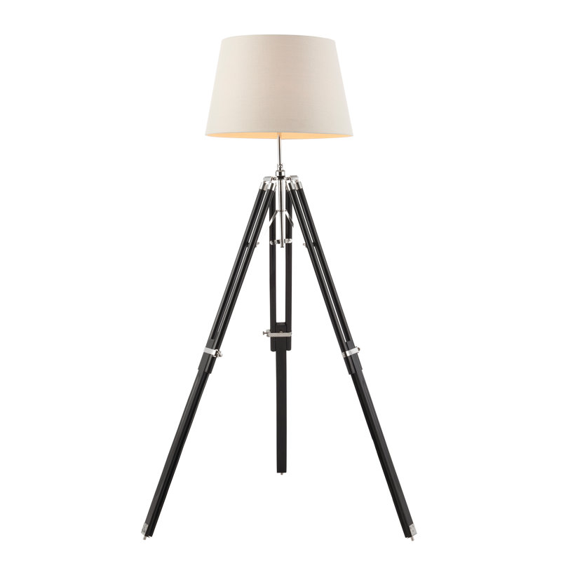Baltazar 69cm Tripod Floor Lamp, Black