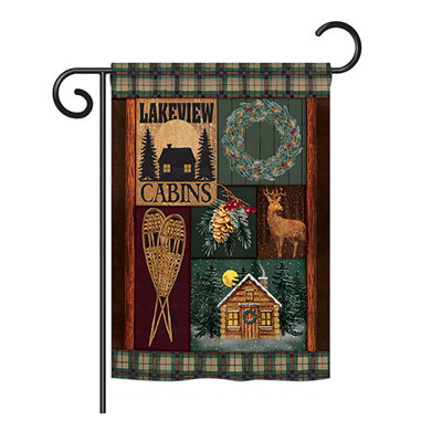 Double Sided 18.5'' H x 13'' W Animal Garden Flag