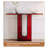 Modern Minimalist Amber Colour Acrylic Entryway Table