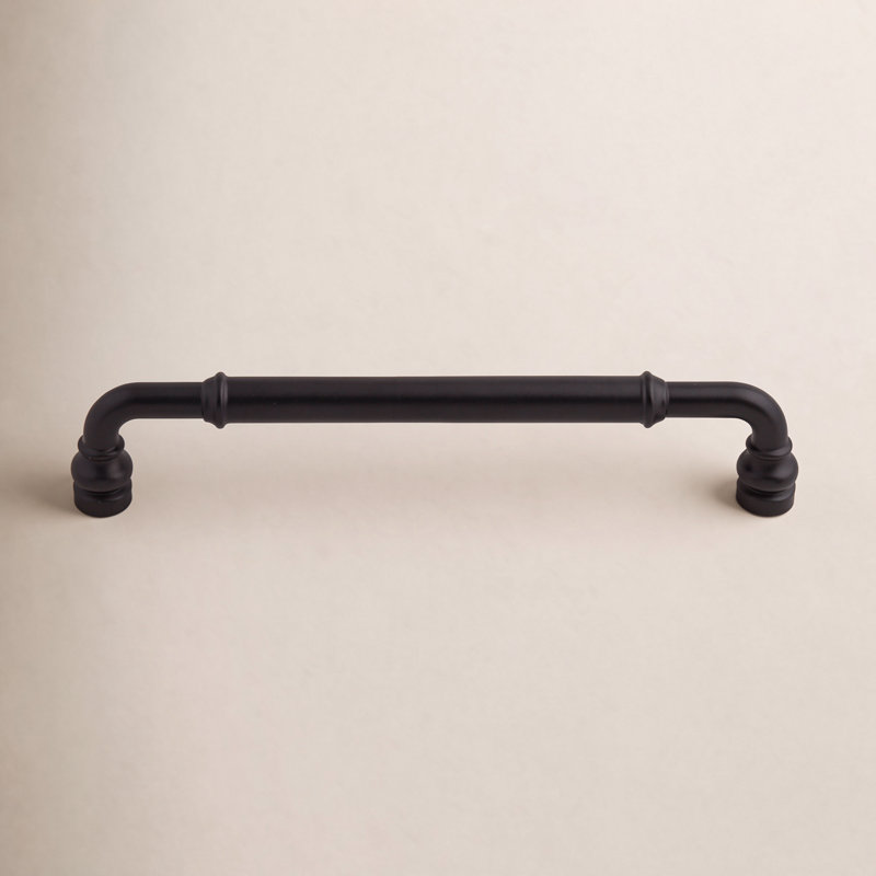 Brixton Bar Pull, Flat Black, 6 5/16" Center to Center