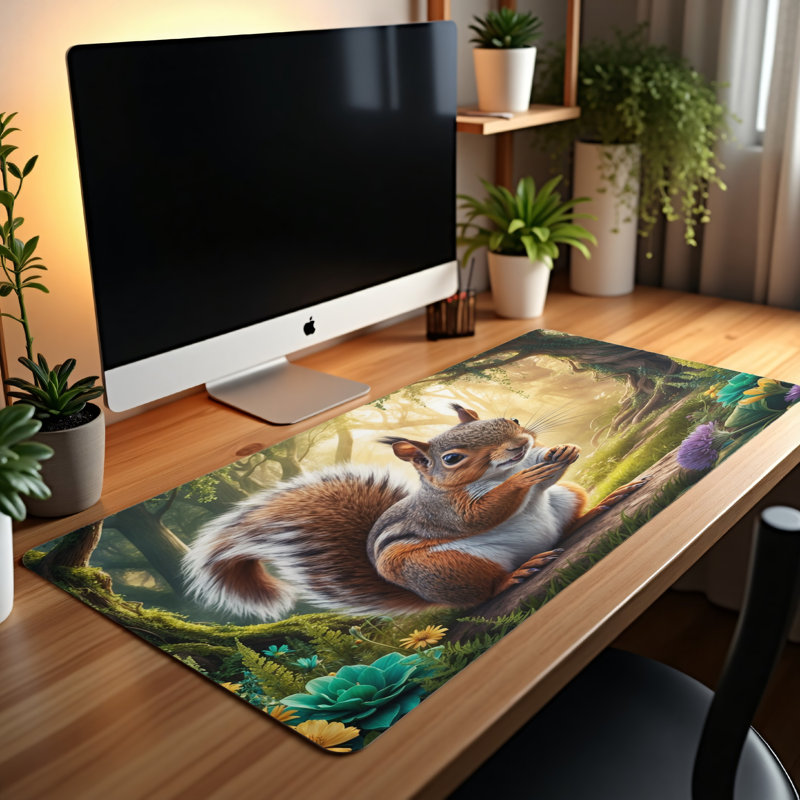 Polyester Desk Pad, 23.6x13.8