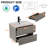 24" Wall mounted Bathroom Vanity Floating Cabinet Base Only, Sink Not Included