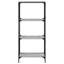 Fontainbleau 132cm H x 35cm W Metal Standard Bookcase-384062115