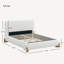 Lit plateforme tapissier luxueux et confortable pour la chambre à coucher Boucle-2054045877