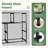 Dresser With 7 Drawers, Storage Tower, Organizer Unit, Vintage Furniture Fabric Dresser For Bedroom, Hallway, Entryway, Closets