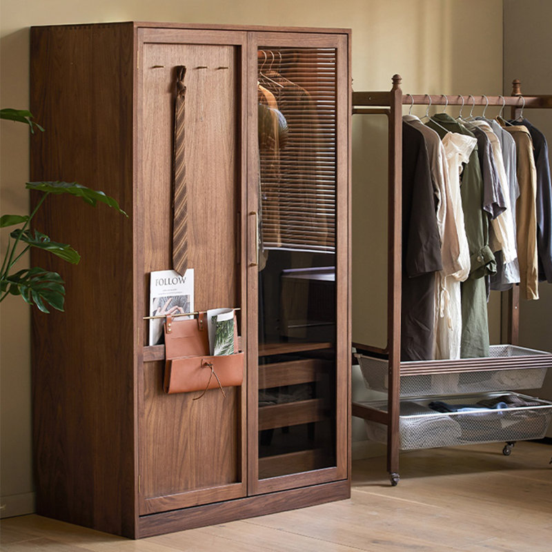 Modern and simple wooden storage cabinet