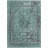 Machine Washable Indoor/Outdoor Claudian ACN1646 Teal Rug-109534651