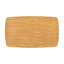 Ensemble de table de salle à manger décontractée en chêne naturel 5 pièces et 4 chaises d'appoint en bois Windsor-600377005