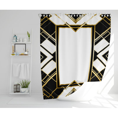 Mont Polyester Shower Curtain Set