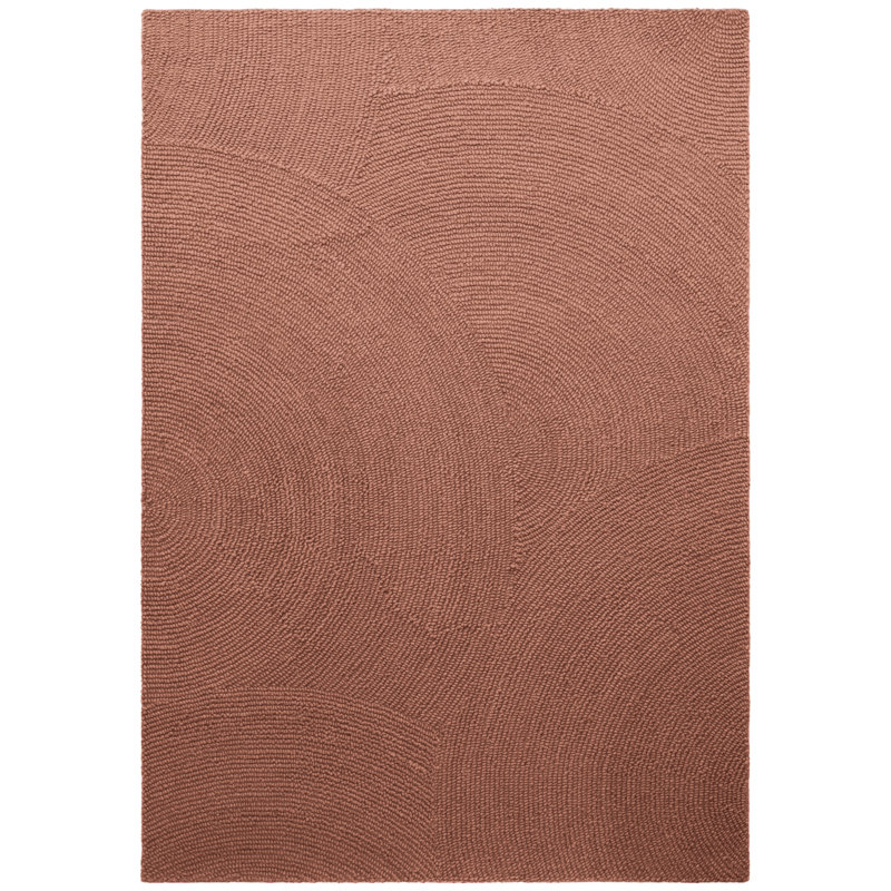 Calmio - Wool Rug by Hanse Home - Natural Living Room Rug Round, Hand-Tufted Wool Hygge, Scandinavian Living Room, Bedroom, Dining Room, Hallway