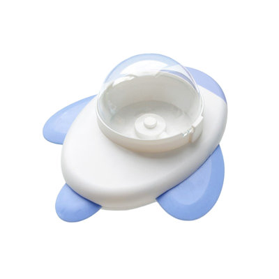 Toy Pet Spinning Leaky Ball Puzzle Dog Toy Leaky Food Dispenser for Relaxation While Eating, White