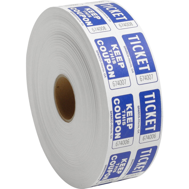 Ticket Roll, Double Coupon
