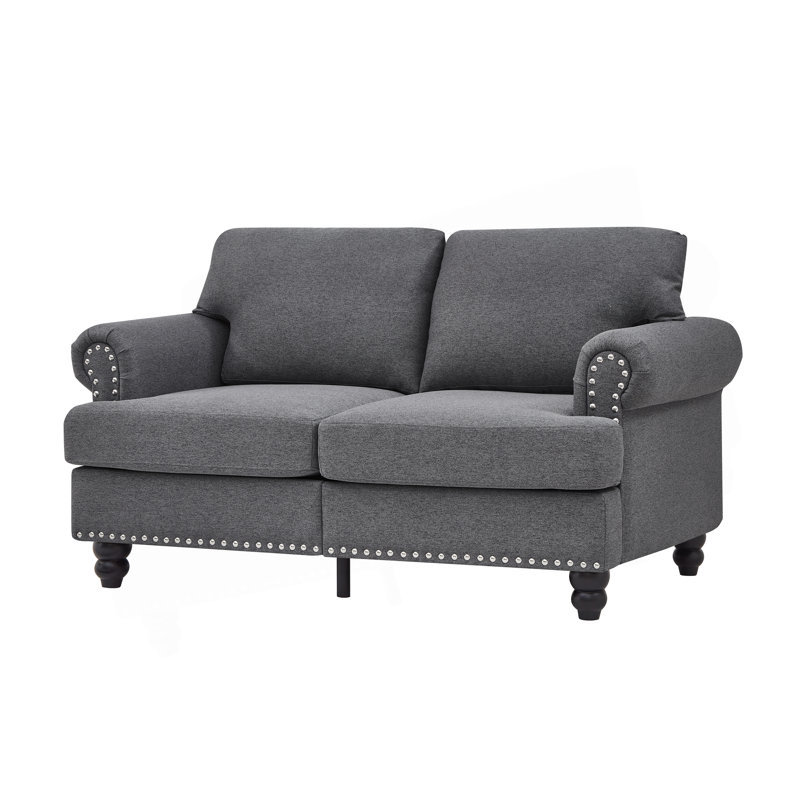 Causeuse 59,5 po., Gris