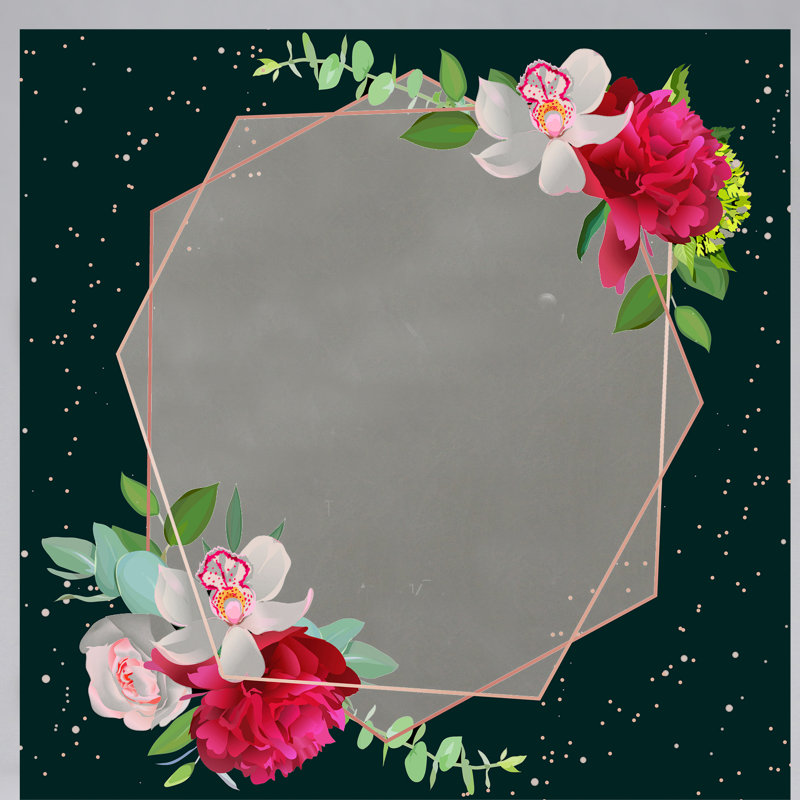 Abell Flat Wall Mirror, 124cm H x 124cm W