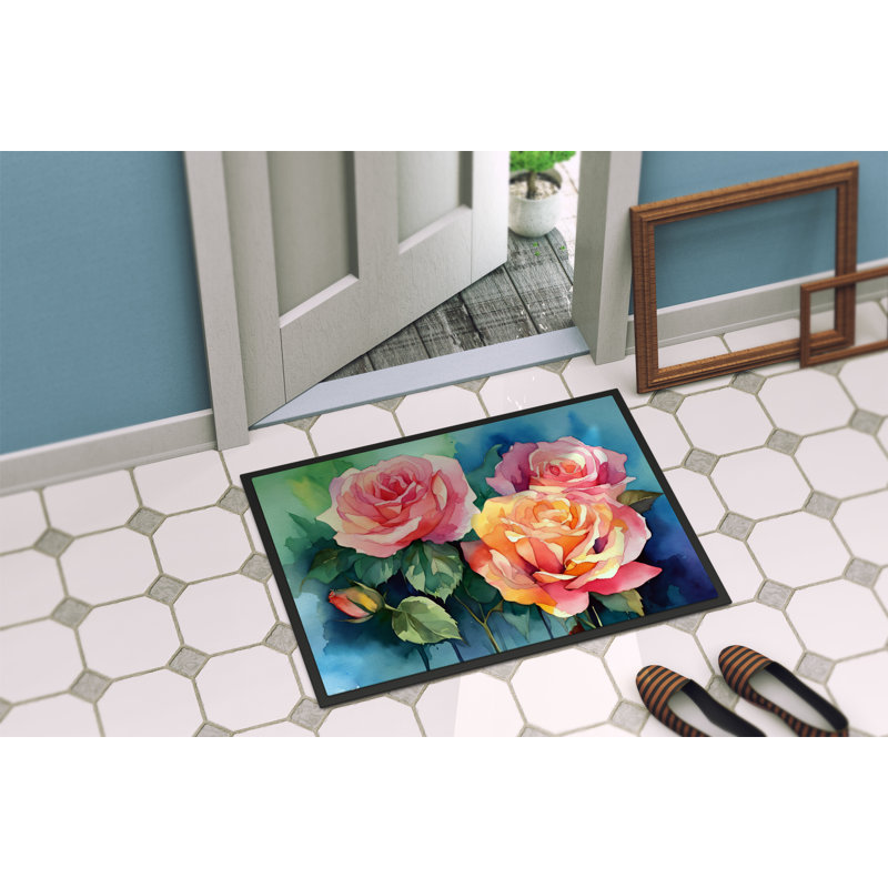 Inge Non-Slip Doormat, 24" W x 36" L