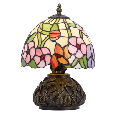 Tiffany Style Colourful Glass Table Lamp