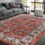 Tapis d'intérieur 100% polypropylène à motif floral traditionnel Superior Collection Elegant-1156011753