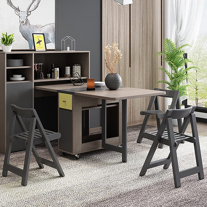 60.2'' L x 28'' H Manufactured Wood Dining Table