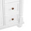 Meuble-lavabo de 36 po de style médiéval avec lavabo et rangement polyvalent-128977327