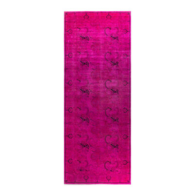 Tapis rose nouvel âge 6 pi 1 po x 16 pi 8 po Cyrena