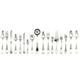 Leonardo 126 - Piece Stainless Steel Flatware Set - Service for 12
