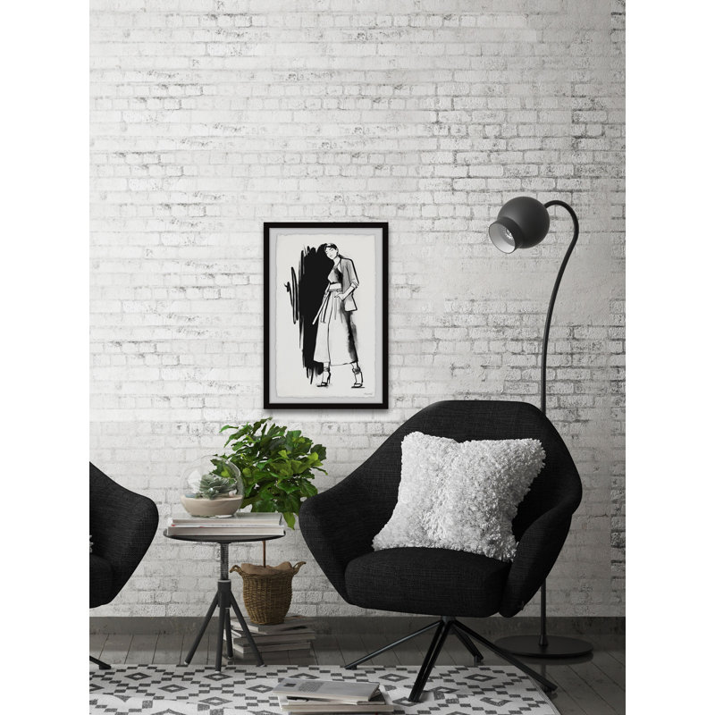 Mile-high Stilettos - Single Picture Frame Painting, 30 cm H x 20 cm W