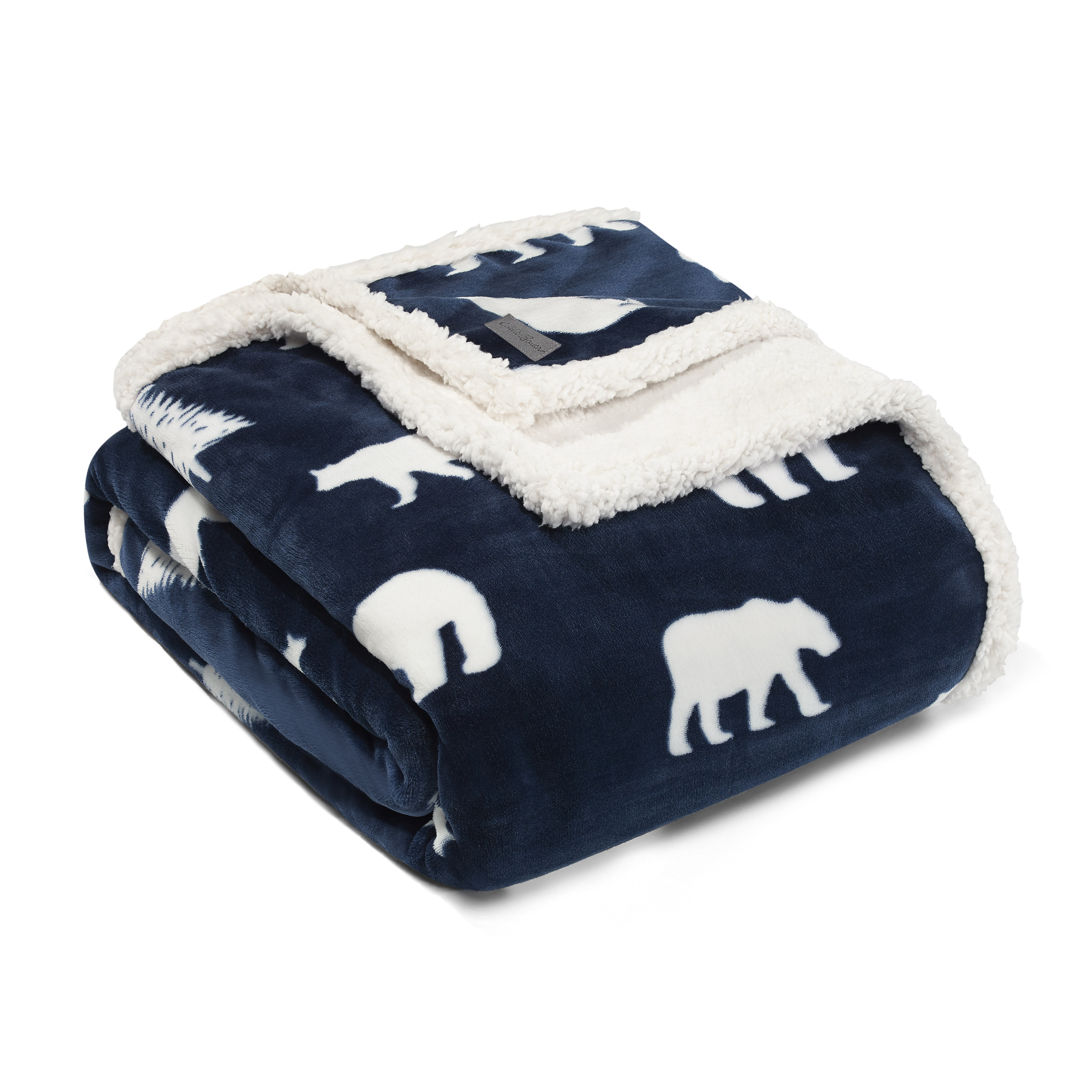 Eddie Bauer Oversized Ultra Plush Sherpa Throw Blankets & Reviews Wayfair